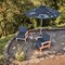 Classic Accessories Montlake FadeSafe Patio Lounge Chair Cushion Set, 25 x 47 Inch, Heather Henna 62-104-016603-SET - alternate 14